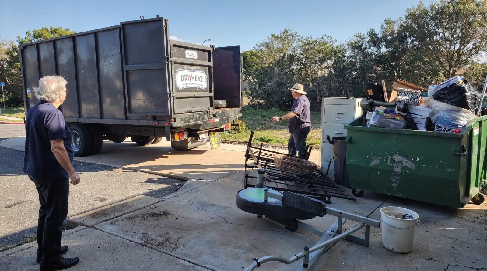 Dry Heat handles downsizing cleanouts for seniors moving to smaller homes or retirement communities