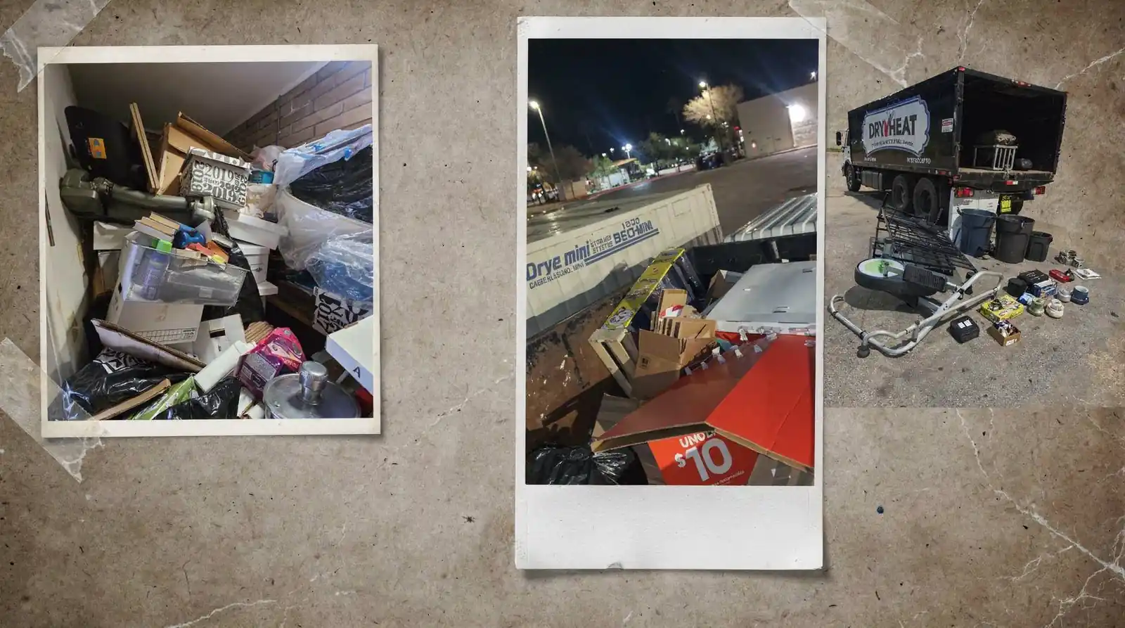 The process starts with sending photos of the items to be removed, so a crew