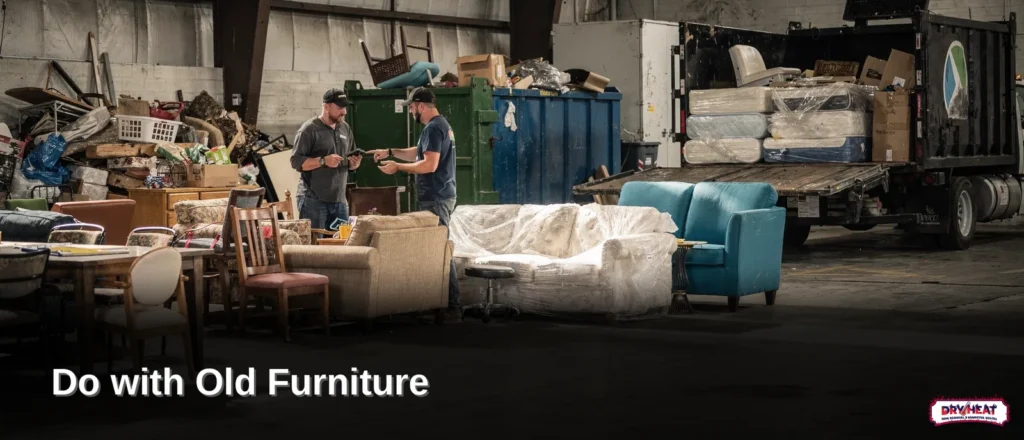 Dry Heat sorts every load to prioritize reuse, recycling, and repurposing so less furniture ends