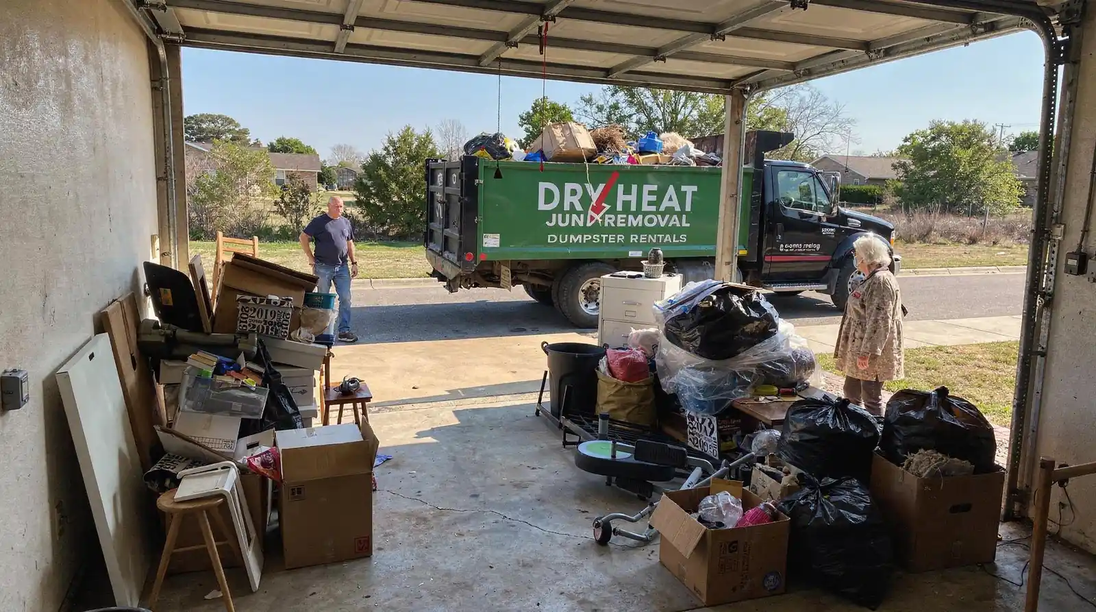 Estate cleanout and donation coordination service handles hauling, disposal, and sorting items for donation