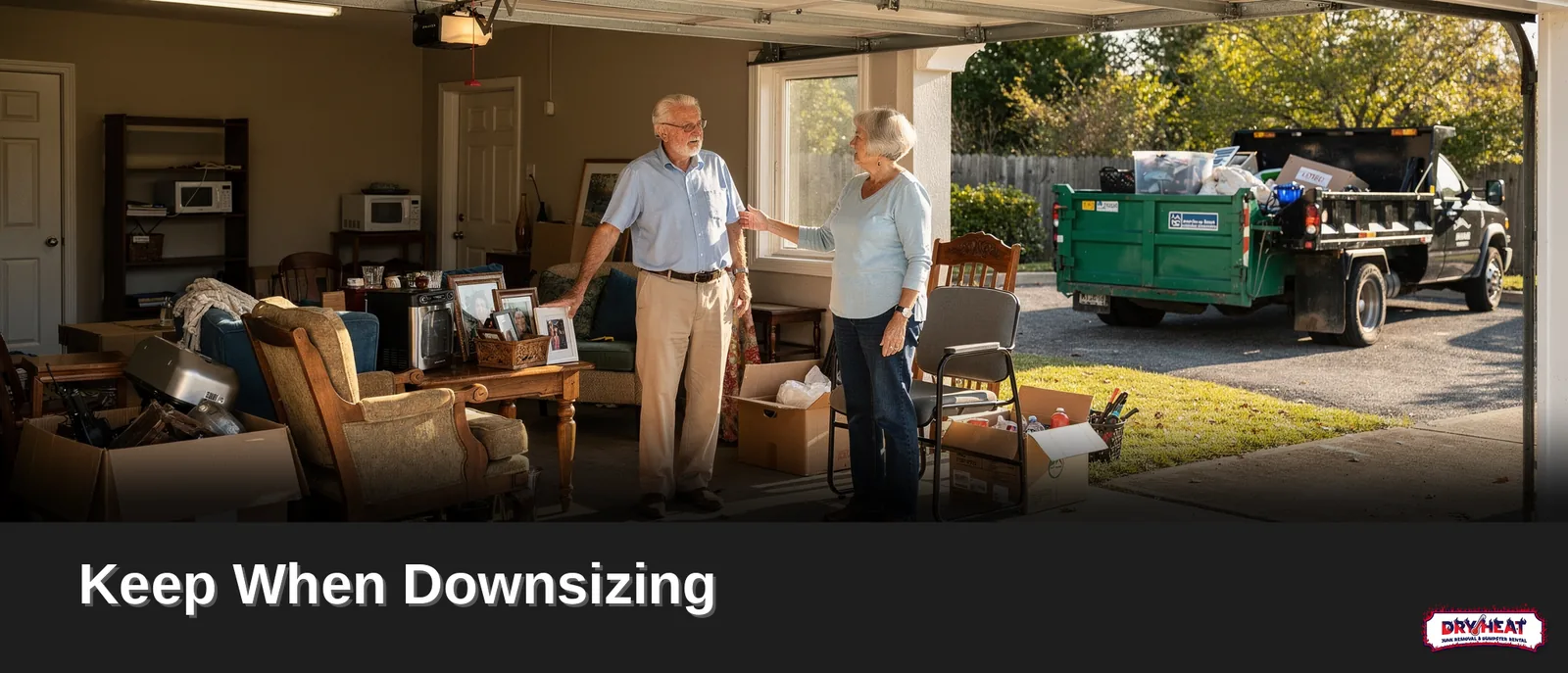 Downsizing into a smaller home or senior living community is often a major life transition