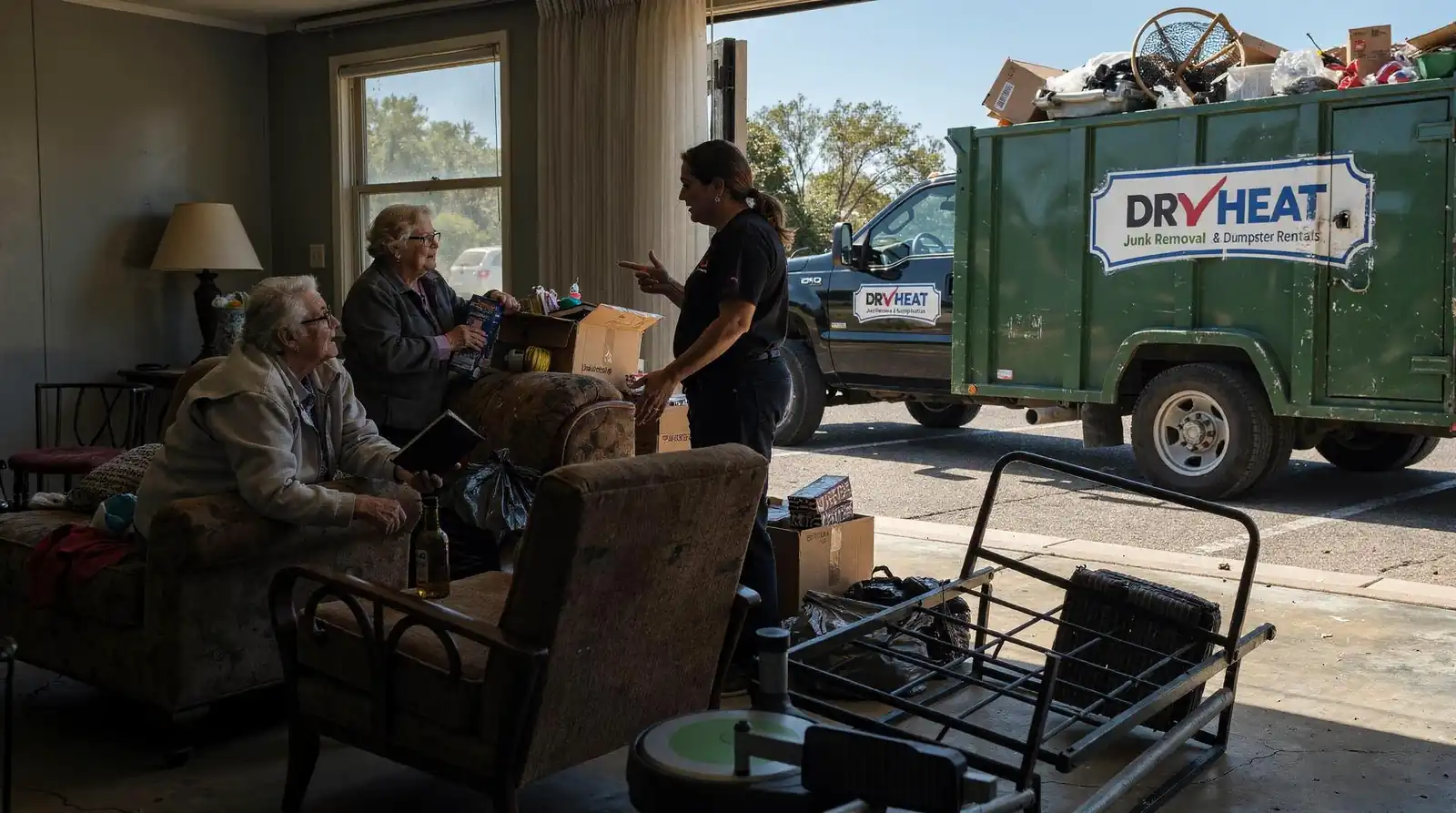 Downsizing ranks among the hardest parts of a senior's move to a smaller home